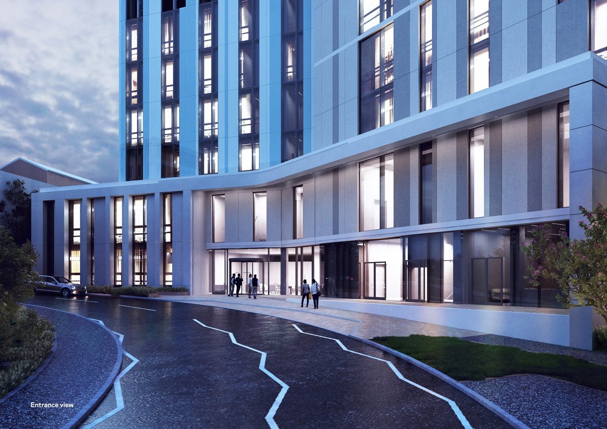 The Harborne Hospital exterior in Edgbaston, Birmingham, an HCA Healthcare UK private hospital where Mr Shakir Hussain performs private hip and knee replacement surgery