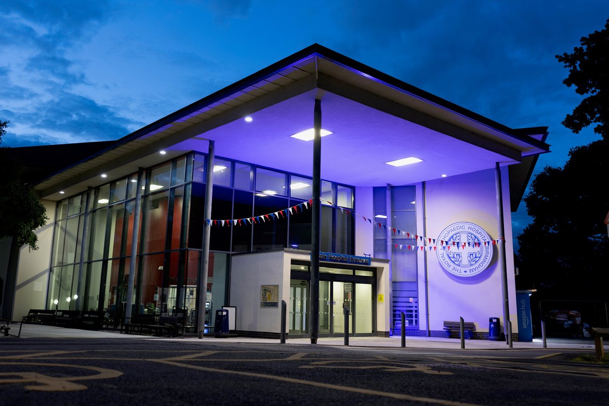 The Royal Orthopaedic Hospital in Birmingham, home of the Woodlands Suite private wing where Mr Shakir Hussain performs private hip and knee replacement surgery